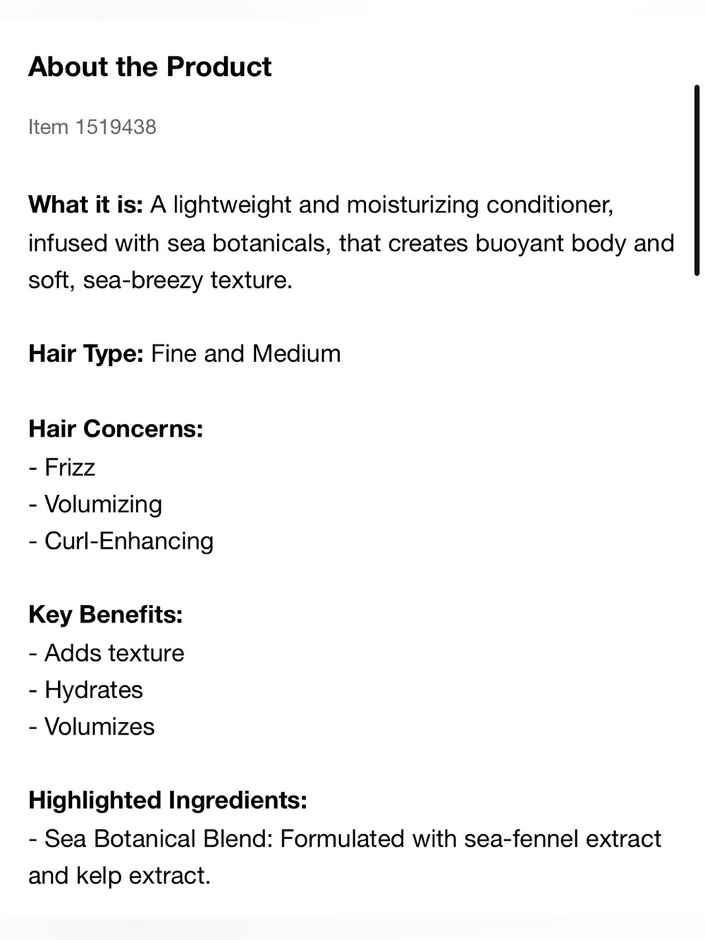 Bumble and Bumble Surf Creme Rinse Conditioner - Picture 4 of 6